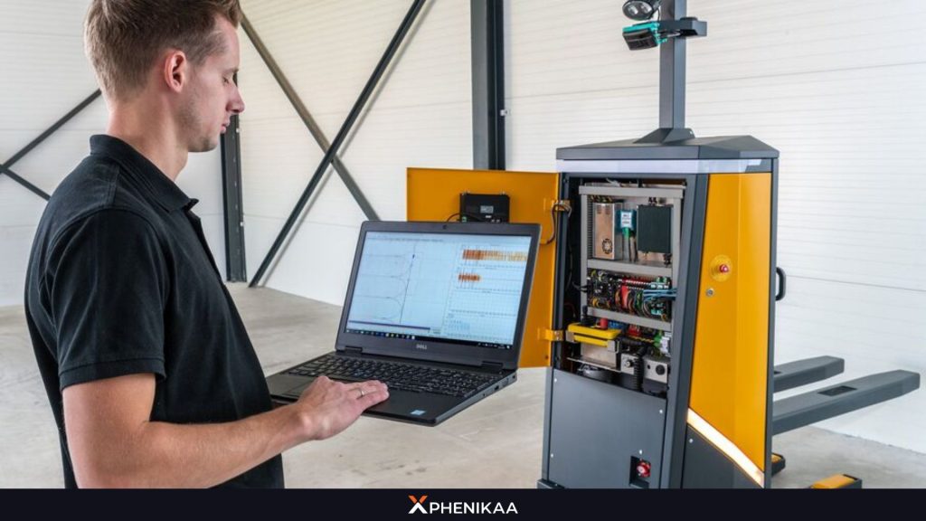 AGV Software is used to control and manage AGV fleet