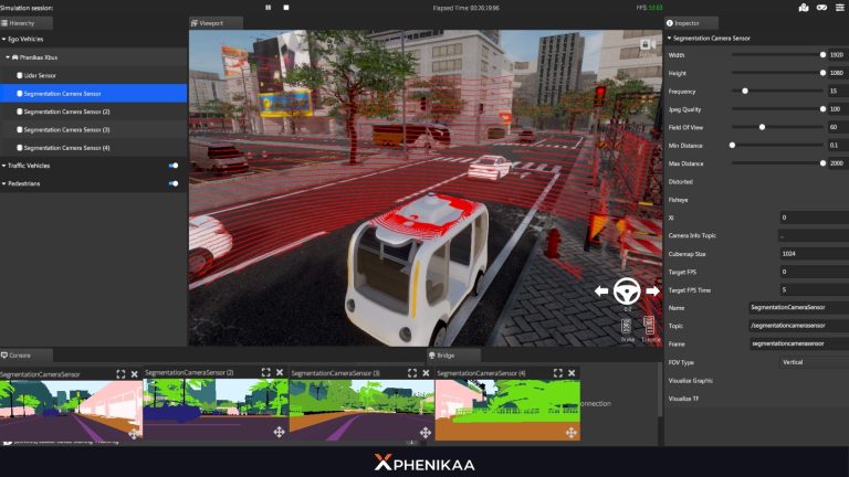 Autonomous simulation platform software demonstration